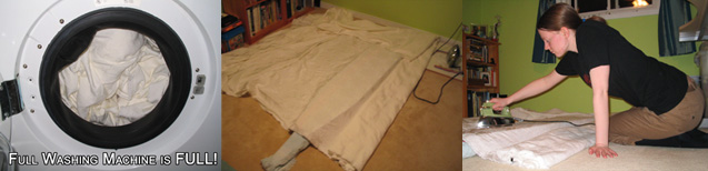 Far too much fabric. And work.